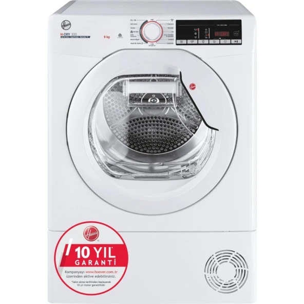 Hoover HLE H9A2TE-17 9 kg Çamaşır Kurutma Makinesi