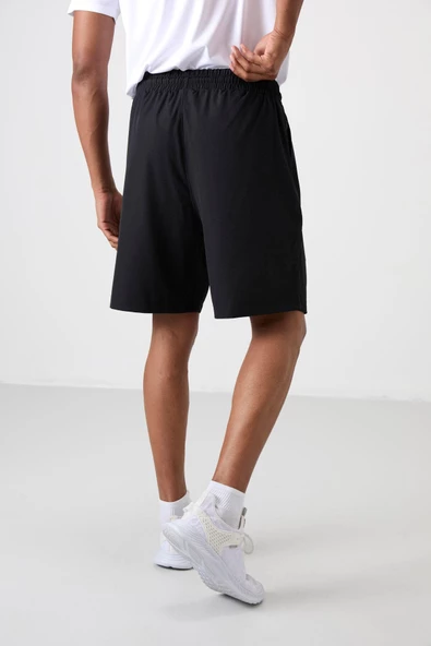 Tommy Life Siyah Polyester Micro Yumuşak Comfort Fit Erkek Şort - 81268 - 5