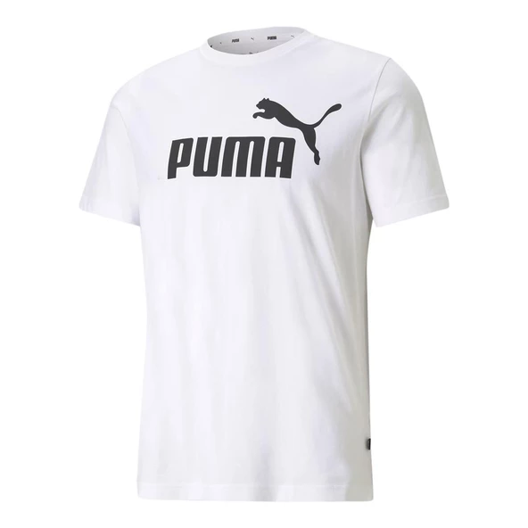 Puma 586666 ESS Logo Tişört Beyaz