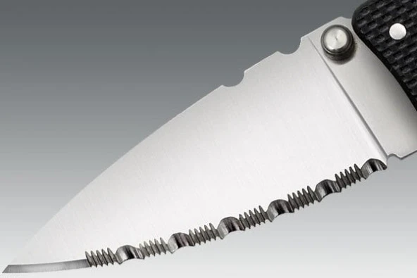 COLD STEEL HOLD OUTIII SERRATED CAKI(MEDIUM) - 11