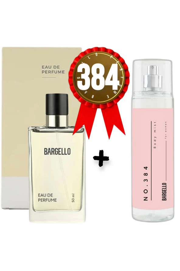 BARGELLO 384 edp Kadın Parfüm Floral 50 ml + Bargello No : 384 Body Mist Oriental 210 Ml Edt