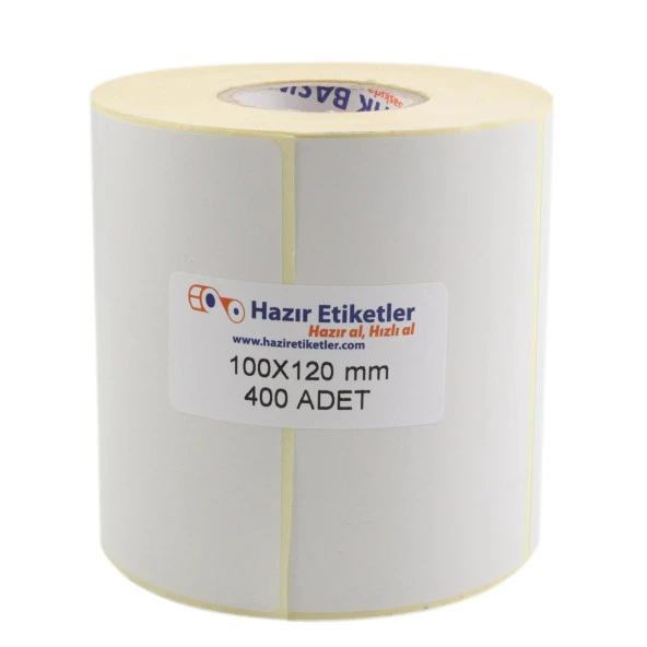 Eko Termal Rulo Etiket 100mm X 120mm 400 Adet