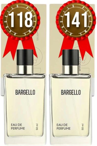 Bargello 118 Kadın Parfüm Floral + 141 Kadın Parfüm Floral 50 Ml Edp