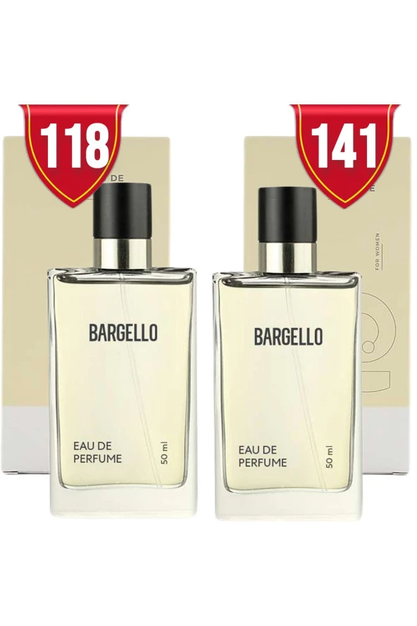 BARGELLO 118 Kadın Parfüm Floral + 141 Kadın Parfüm Floral 50 Ml Edp