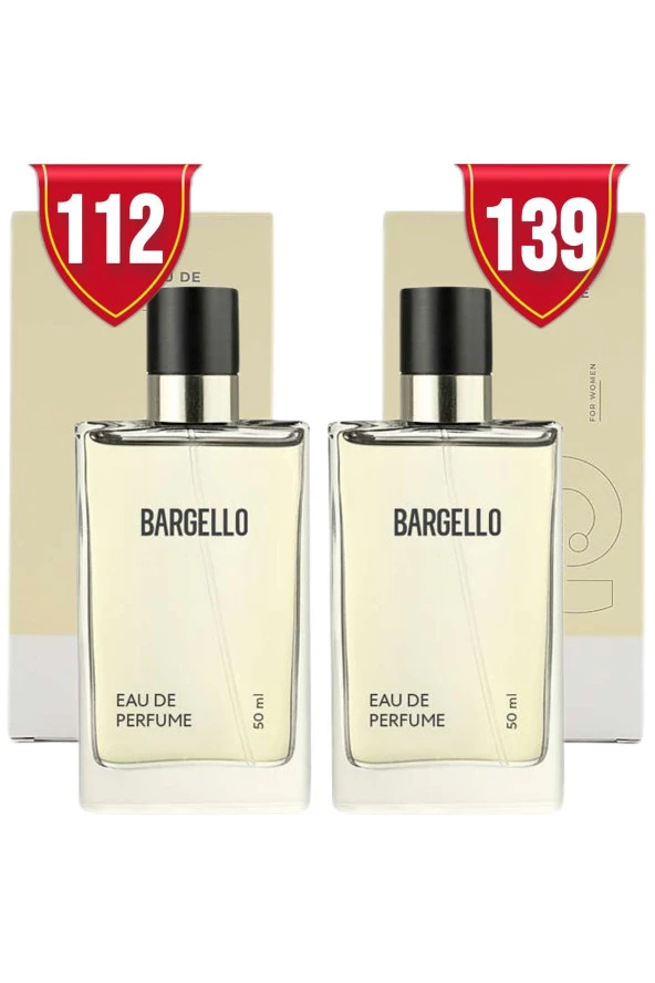 BARGELLO 112 Kadın Parfüm Floral + 139 Kadın Parfüm Floral 50 Ml Edp