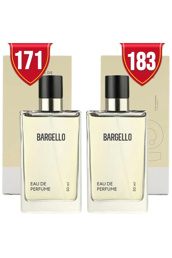 BARGELLO 171 Kadın Parfüm Floral + 183 Kadın Parfüm Oriental 50 Ml Edp