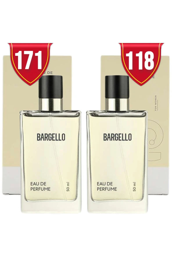 BARGELLO 171 Kadın Parfüm Floral + 118 Kadın Parfüm Floral 50 Ml Edp RSAF1047