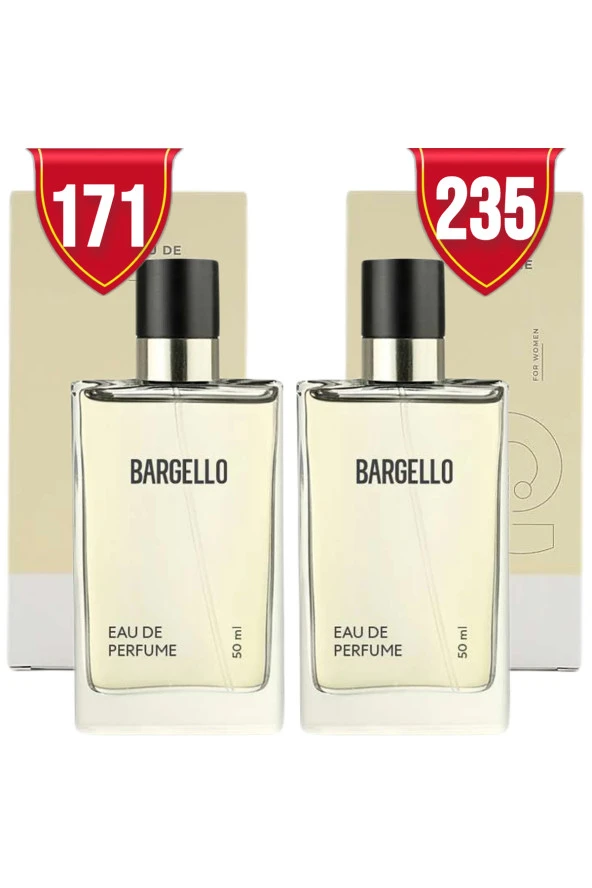 BARGELLO 171 Kadın Parfüm Floral + 235 Kadın Parfüm Oriental 50 Ml Edp