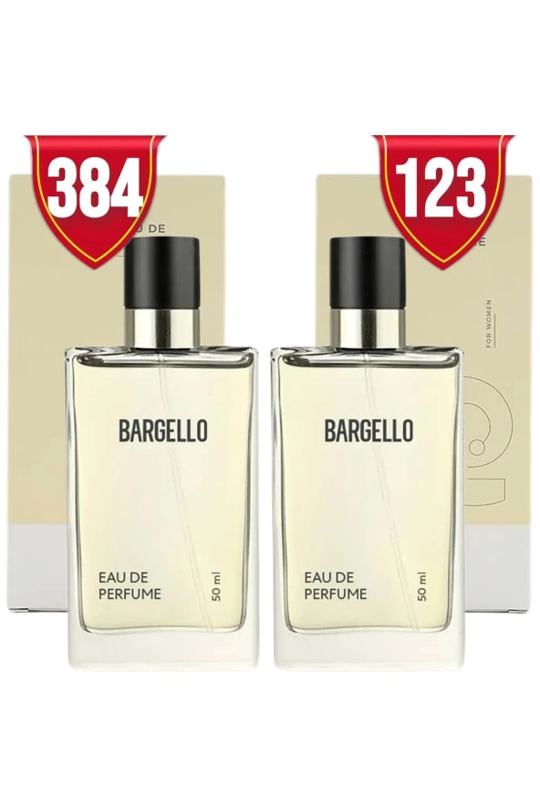 BARGELLO 384 Kadın Parfüm Floral + 123 Kadın Parfüm Floral 50 Ml Edp