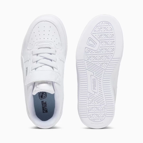 Puma Caven 2.0 Beyaz Çocuk Ayakkabısı 39383902 Beyaz - 4