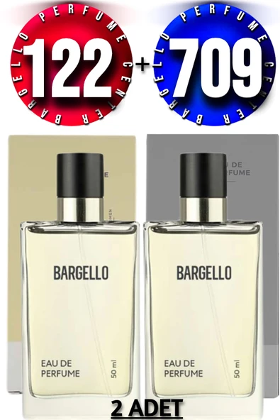 Bargello 122 Oriental Kadın Parfüm 50 ml Edp 709 Oriental Erkek Parfüm 50 ml Edp 2 Adet Ürün