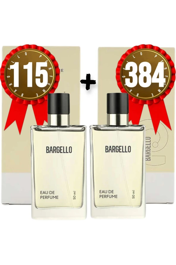 BARGELLO 115 Kadın Parfüm Floral + 384 Kadın Parfüm Floral 50 ml Edp