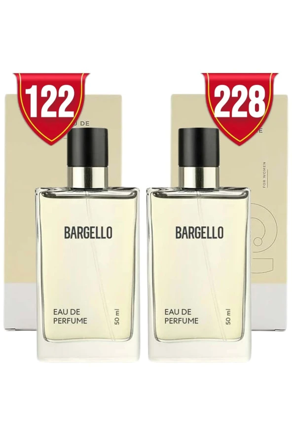 BARGELLO Parfüm 122 Kadın Oriental 228 Kadın Parfüm Oriental 50 ml Edp Rsaf122-228-122-228-122-228