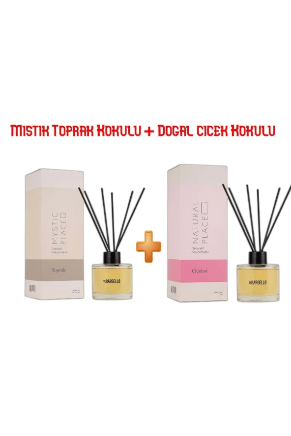 BARGELLO Mystıc Place Toprak Natural Place Çiçeksi 120 ml Ortam Kokusu