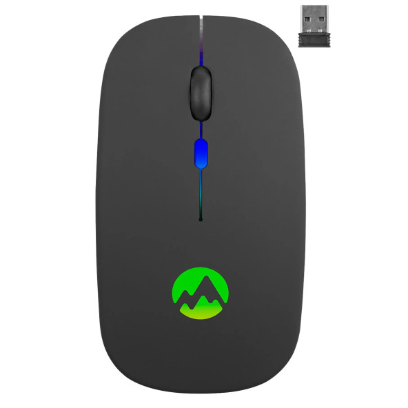 Everest Smw-710 Usb 2.4ghz Siyah Ledli 800/1200/1600dpi Şarjlı Kablosuz Mouse - 5