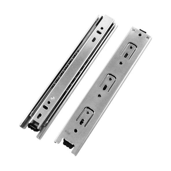 Bilyalı Dolap Çekmece Rayı Metal En 4.3 cm Uzunluk 50 cm Gardrop Mutfak Dolabı - Resim 3