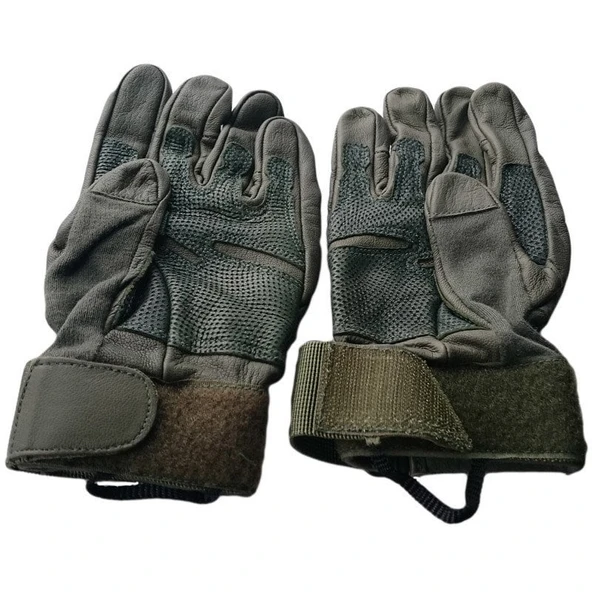 SWISSPO YESIL DERI ELDIVEN - 10