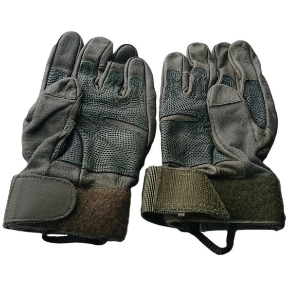 SWISSPO YESIL DERI ELDIVEN - 3