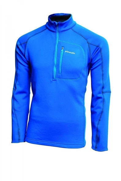 PINGUIN POWER MEN HALF ZIP MAVI - 4