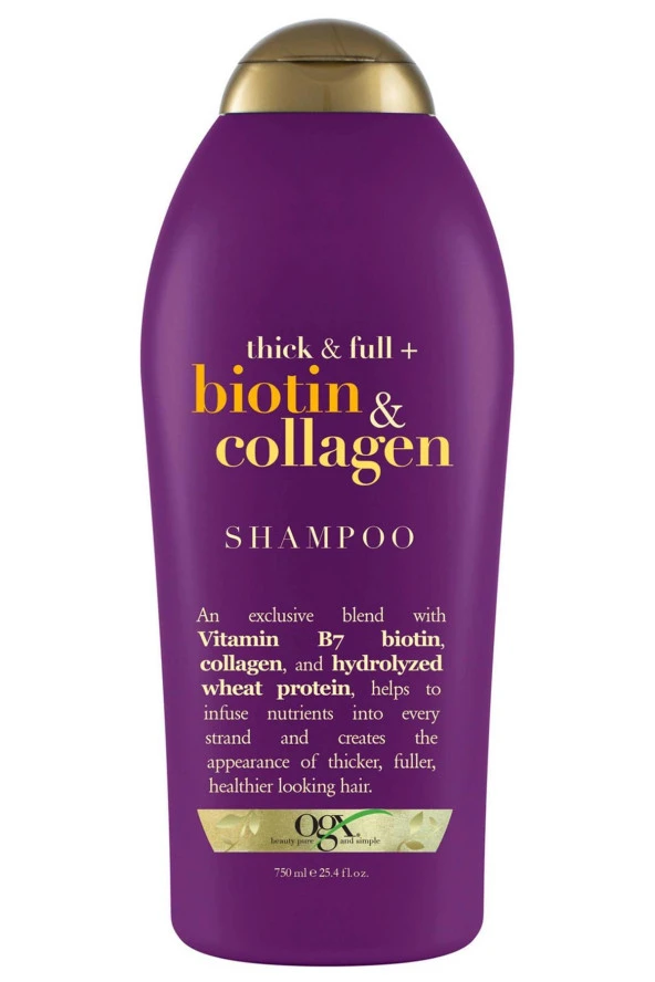 OGX Biotin Collagen Şampuan 750ML