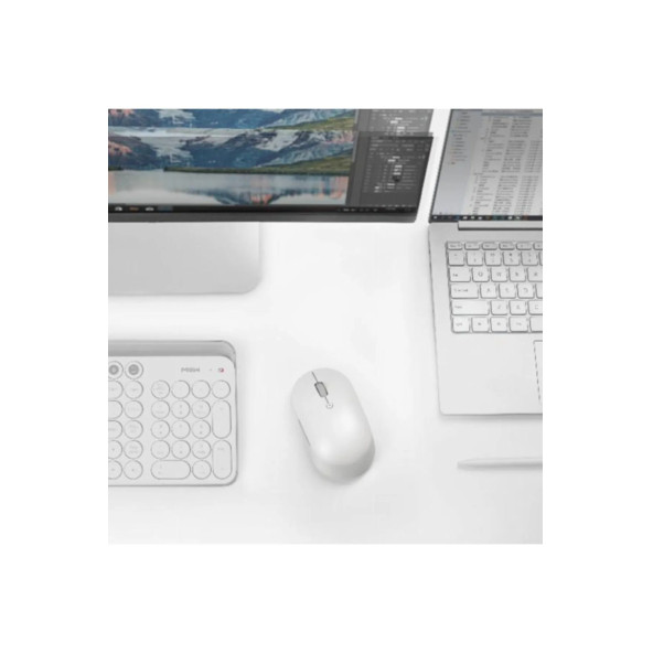 Xiaomi Mi Çift Modlu Kablosuz Bluetooth Mouse (beyaz) - 3