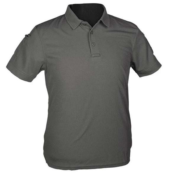 STURM QUICK DRY POLO GRI T-SHIRT - 6