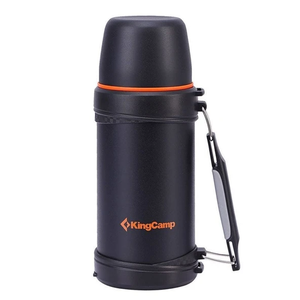 KINGCAMP 750 ML VACUUM SIYAH TERMOS - 4