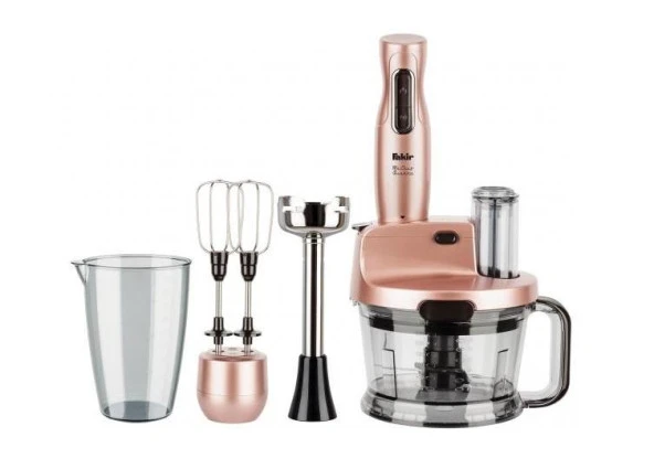 FAKİR MR CHEF QUADRO BLENDER SET (ROSE RENK)