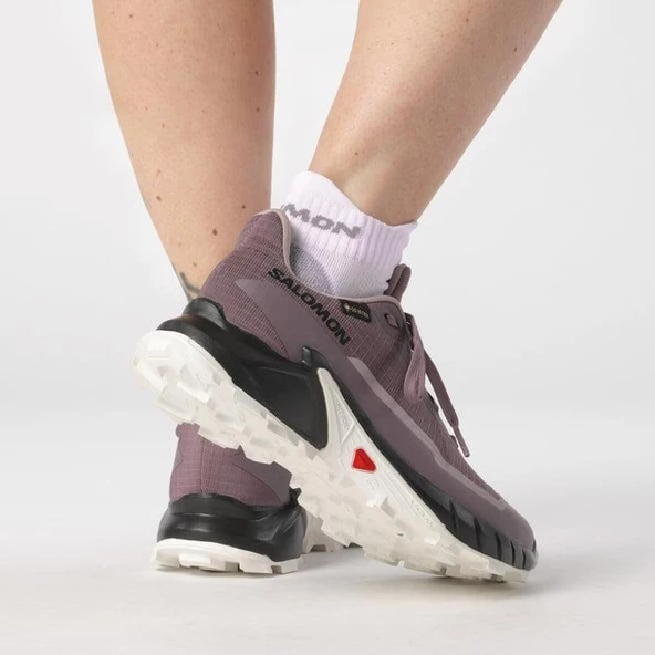 SALOMON KADIN ALPHACROSS 5 GTX W PATİKA KOŞUSU AYAKKABISI L47311000 - Resim 6