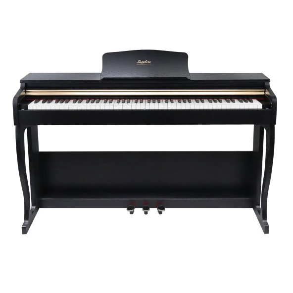 Jwin Sapphire SDP-214 Çekiç Aksiyonlu 88 Tuşlu Dijital Piyano - Siyah