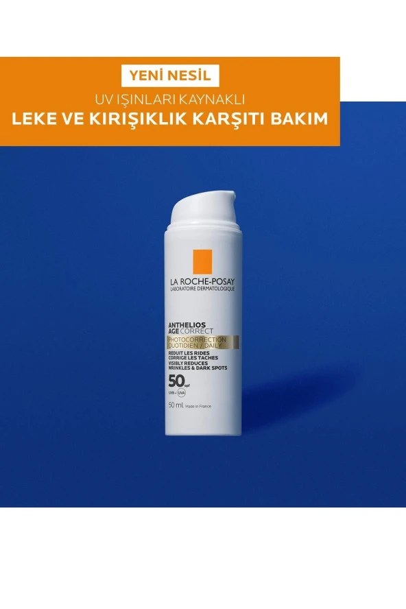 La Roche Posay Anthelios Age Correct SPF50+ Yaşlanma Karşıtı Yüz Güneş Kremi 50 ml - 2