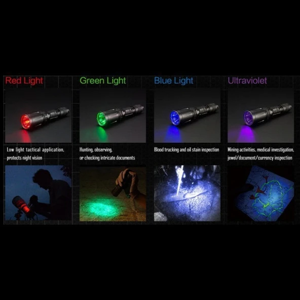 NITECORE SRT7GT 1000 LUMEN EL FENERI - 8