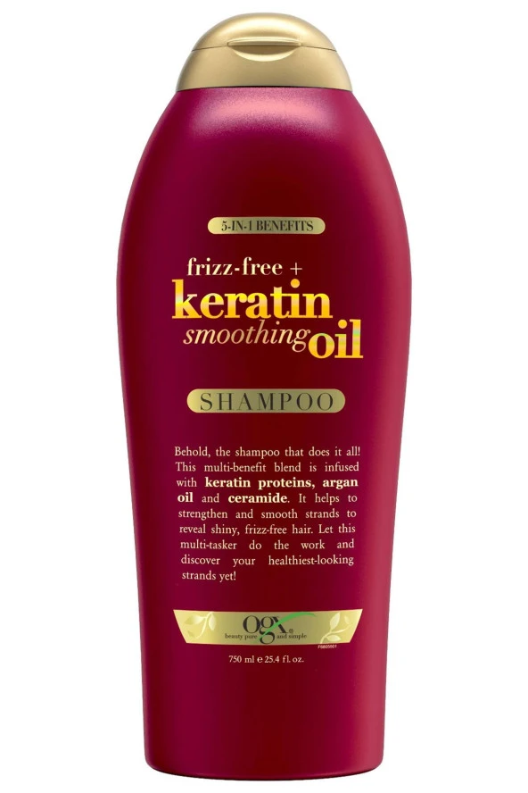 OGX Keratin Oil Kabarma Karşıtı Şampuan 750ML