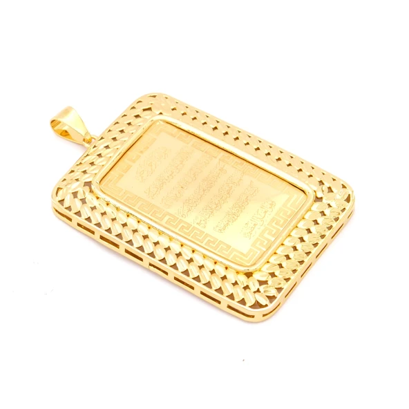 FerizZ Altın Kaplama Dualı Kolye Ucu TGR-255 - Resim 3