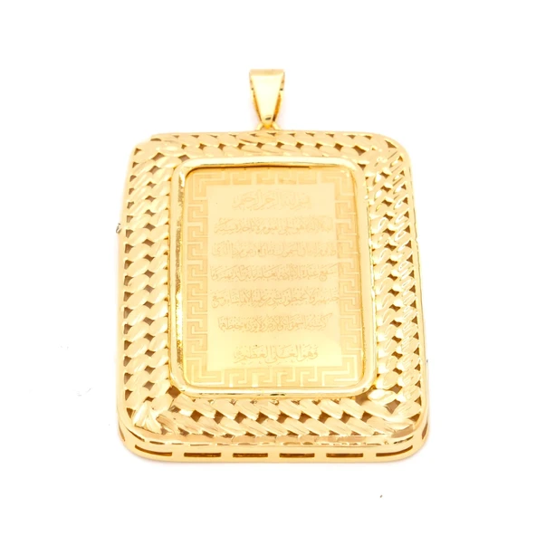 FerizZ Altın Kaplama Dualı Kolye Ucu TGR-255 ürün görseli