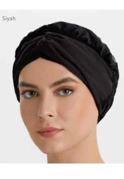 Adasea B 008 Siyah  Tesettür Mayo Bonesi