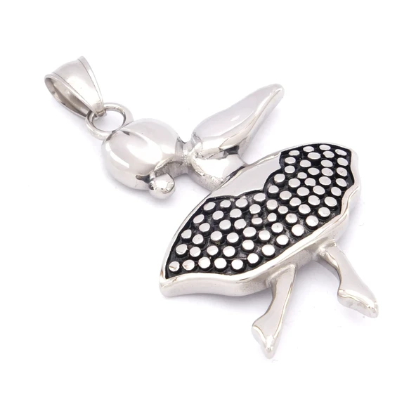 FerizZ 316L Çelik Balerin Kolye Ucu TGR-503 - Resim 3