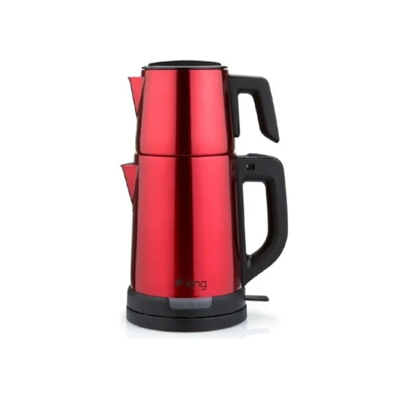 King KCM331 Tea Pro Çay Makinesi Kırmızı