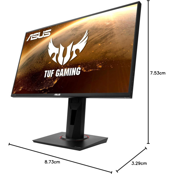 ASUS TUF Gaming VG258QM 24,5" inç Oyuncu Monitörü, HDR Gaming Freesync Ve G-Sync FHD 0.5MS 280Hz Dp HDMI MM Vesa - Resim 7