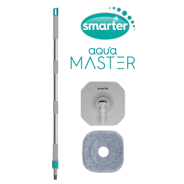 SMARTER AQUA OTOMATİK TEMİZLİK SETİ SAP+PLATE+MOP TEMİZ & KİRLİ SUYU AYIRMA ÖZELLİĞİ OTOMATİK TEMİZLİK SETİ MOP PASPAS