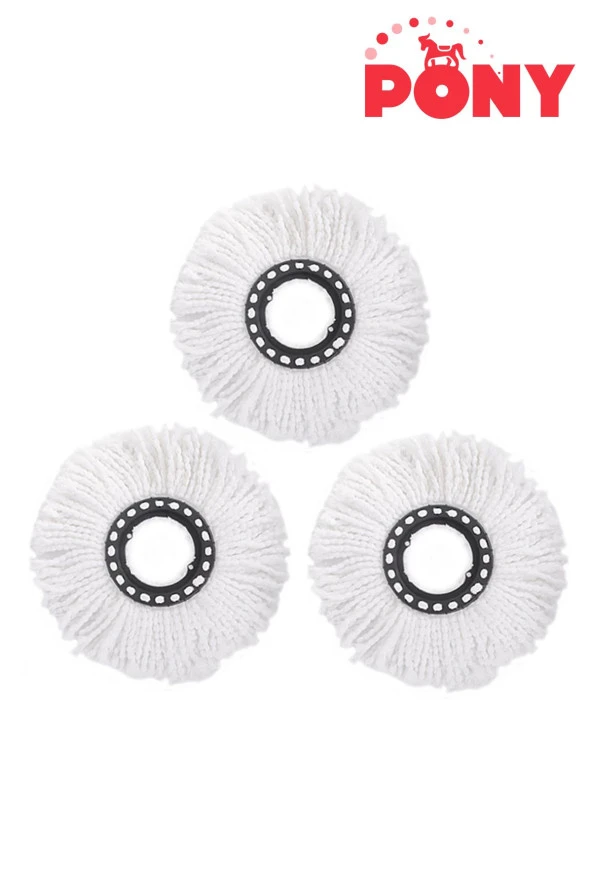 PONY 3 ADET OTO TEMİZLİK SETLERİNE UYUMLU MOP