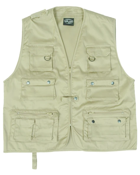 STURM ÇOK CEPLİ YELEK BEJ - 5