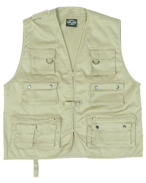 STURM ÇOK CEPLİ YELEK BEJ - 4