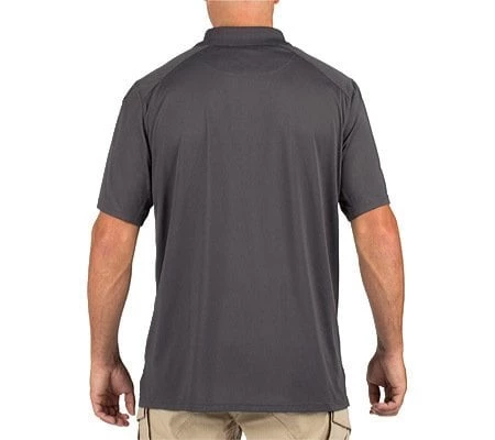 5.11 CHARCOAL S/S HELIOS POLO T-SHIRT - 10
