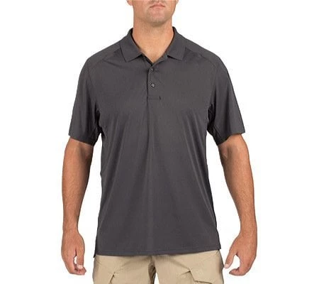 5.11 CHARCOAL S/S HELIOS POLO T-SHIRT - 5