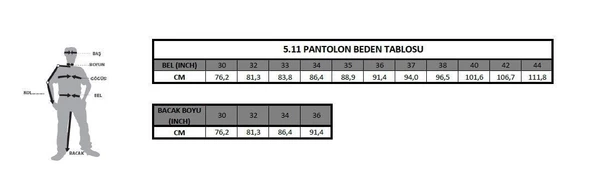 5.11 APEX PANTOLON STORM - 8