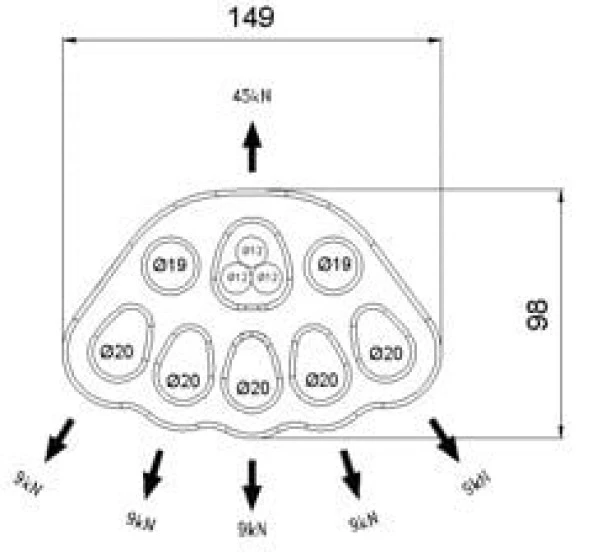 CT L637 5 DELIKLI KIRMIZI ALUM. DAGITIM PLAKASI - 8