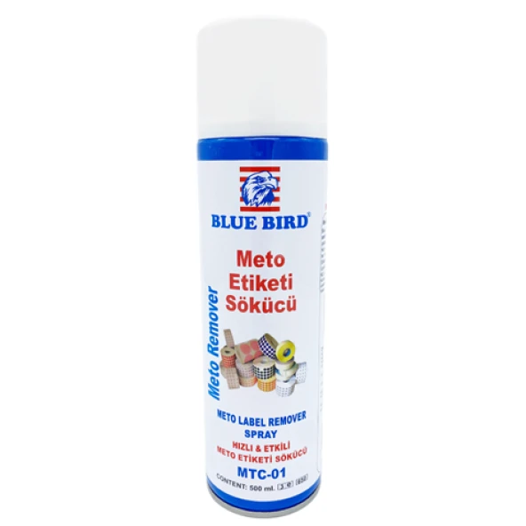 Meto Etiketi Sökücü Sprey 500ml / BLUE-021 (MTC-01)