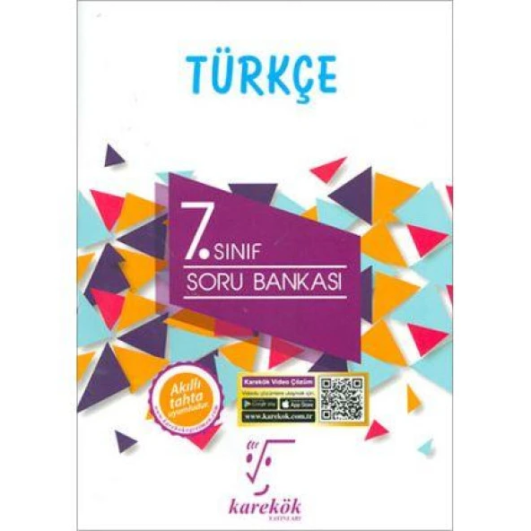 KAREKÖK 7.SINIF TÜRKÇE SORU BANKASI