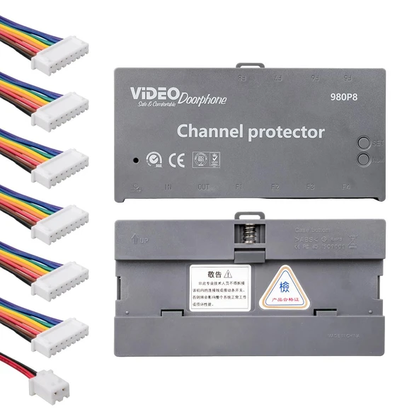 Powermaster 4 Yollu Kanal Kontrolleri Görüntülü Konuşma Diafon Sistemi Vericisi Beyni - 4